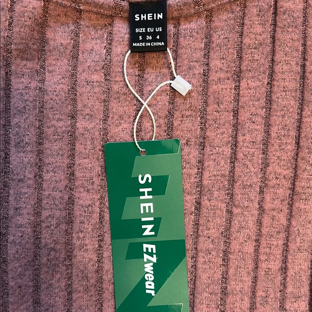 SHEIN Green and Pink Ribbed Bodysuits - Picture 3 of 5